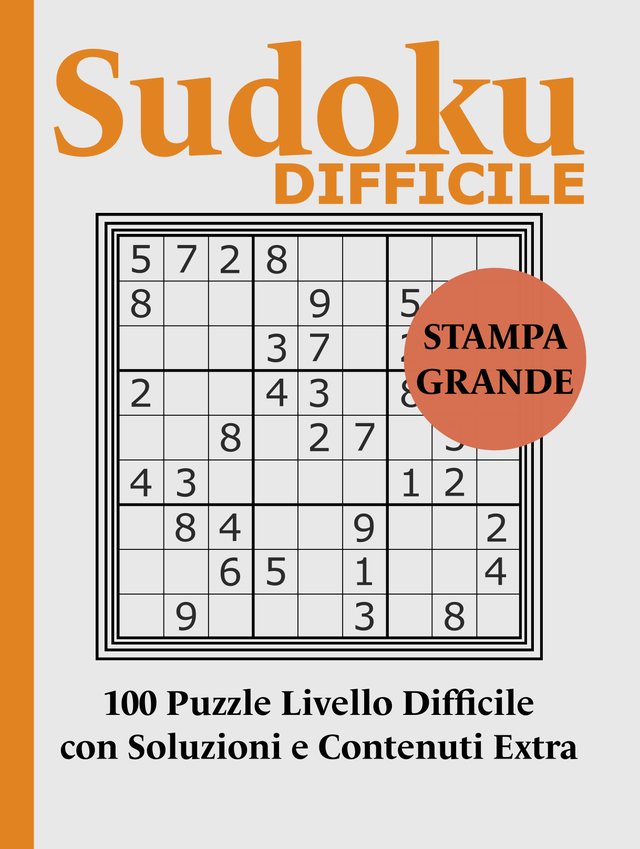 Copertina di Sudoku DIFFICILE